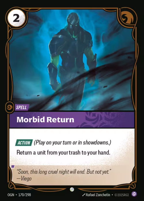 Morbid Return - Origins Riftbound spoiler