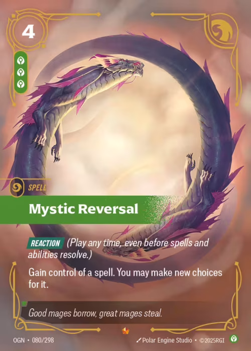 Mystic Reversal - Origins Riftbound spoiler