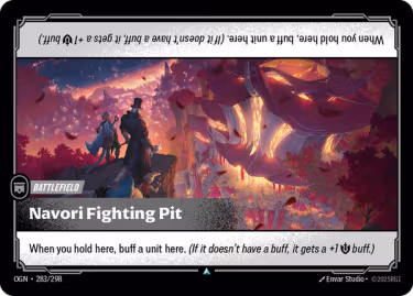 Navori Fighting Pit - Origins Riftbound spoiler