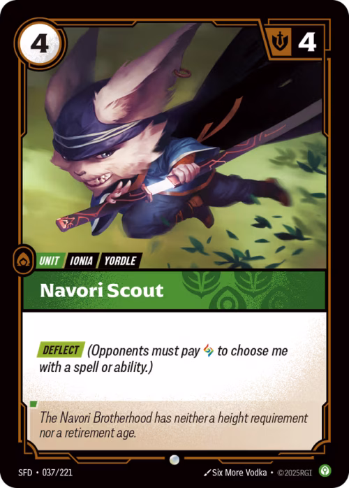 Navori Scout - Spiritforged Riftbound spoiler