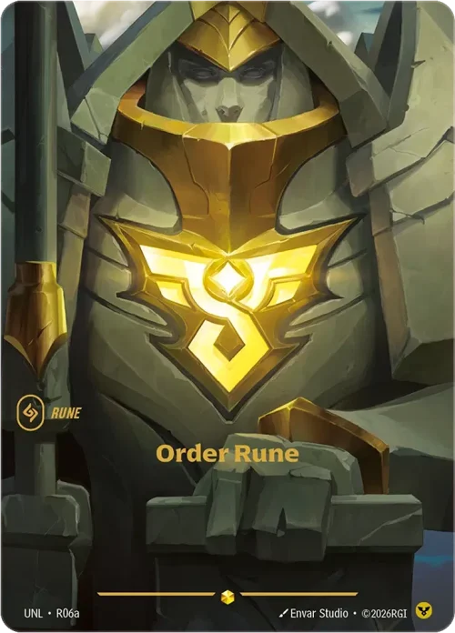 Order Rune - Origins Riftbound spoiler