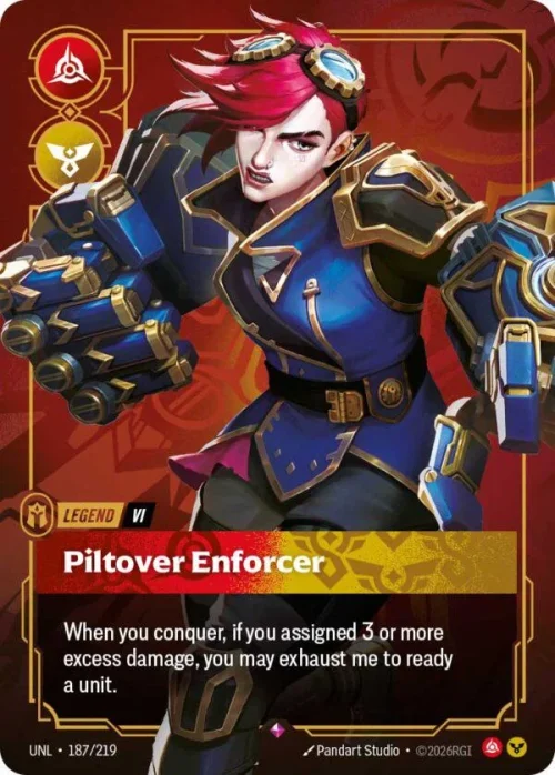 Piltover Enforcer - Unleashed Riftbound spoiler