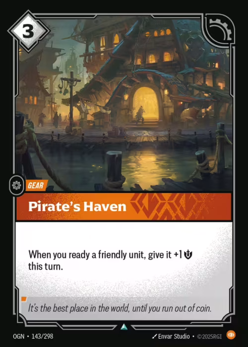 Pirate's Haven - Origins Riftbound spoiler