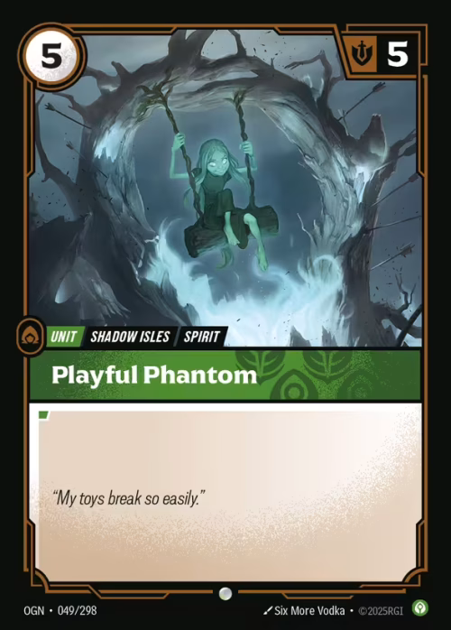 Playful Phantom - Origins Riftbound spoiler