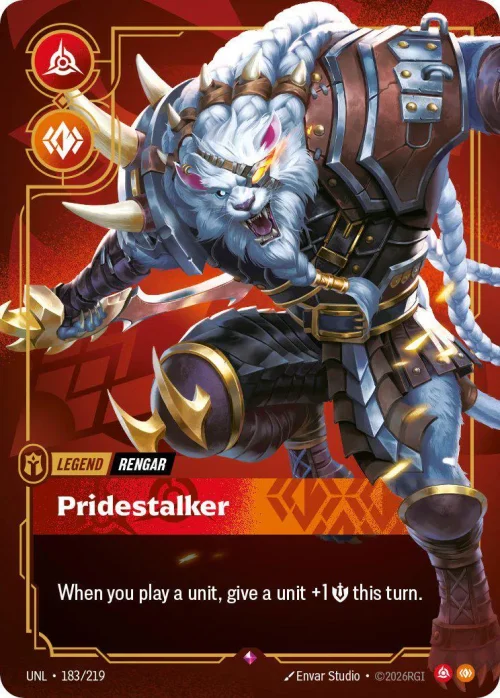 Pridestalker - Unleashed Riftbound spoiler