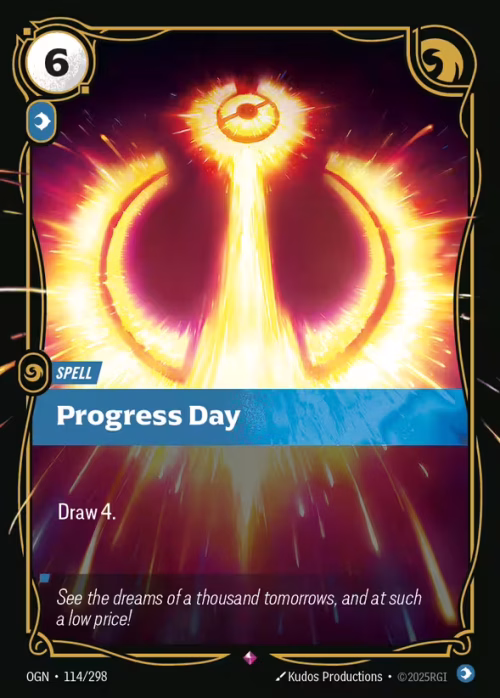 Progress Day - Origins Riftbound spoiler