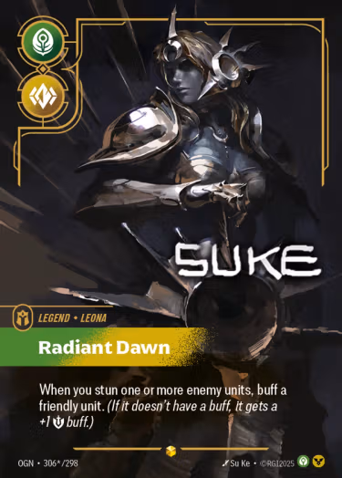 Radiant Dawn 2 - Origins Riftbound spoiler