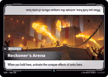 Reckoner's Arena - Origins Riftbound spoiler