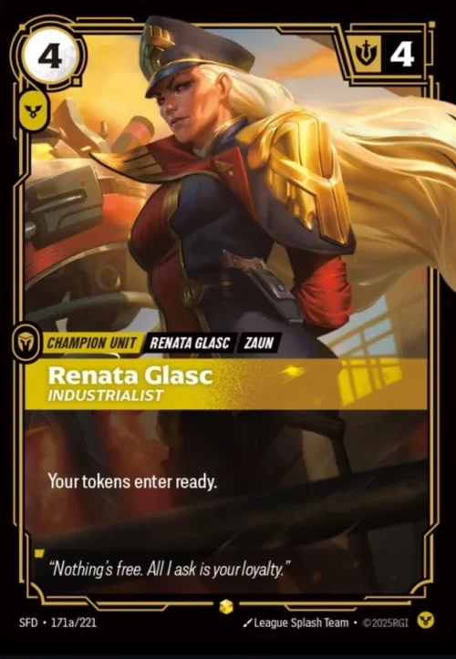 Renata Glasc 2 - Spiritforged Riftbound spoiler