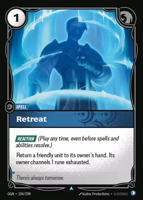 Retreat - Origins Riftbound spoiler