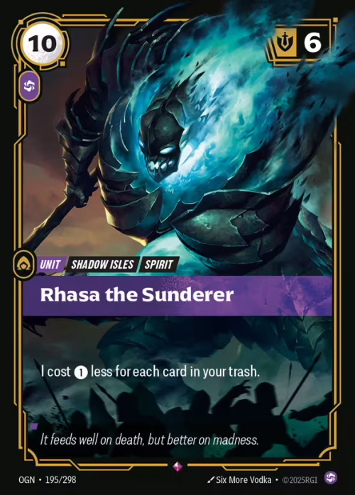 Rhasa the Sunderer - Origins Riftbound spoiler