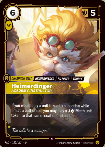 Heimerdinger, Academy Instructor