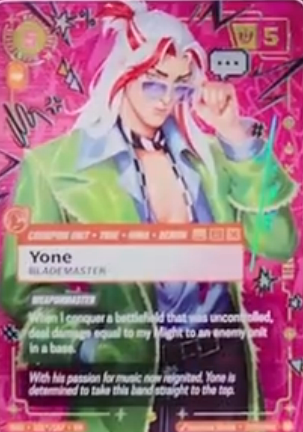 Yone, Blademaster - Radiance Riftbound spoiler