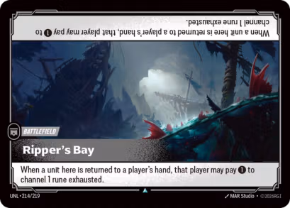 Ripper's Bay - Unleashed Riftbound spoiler