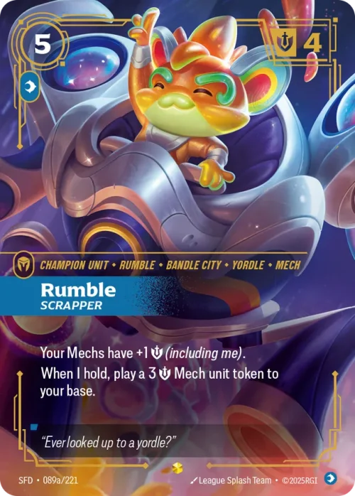 Rumble, Scrapper 2 - Spiritforged Riftbound spoiler
