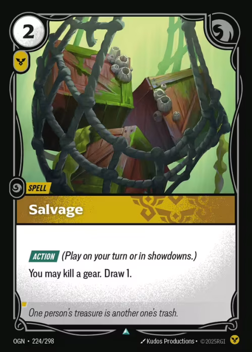 Salvage - Origins Riftbound spoiler