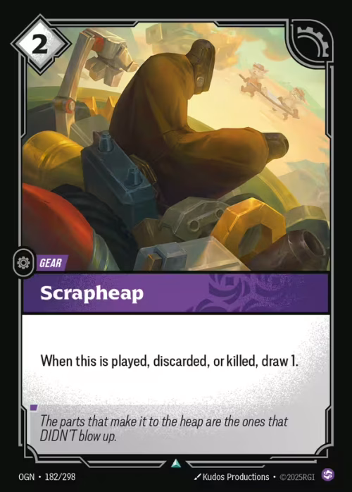 Scrapheap - Origins Riftbound spoiler