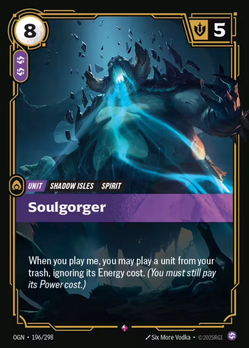 Soulgorger - Origins Riftbound spoiler