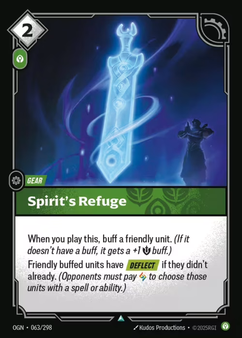Spirit's Refuge - Origins Riftbound spoiler