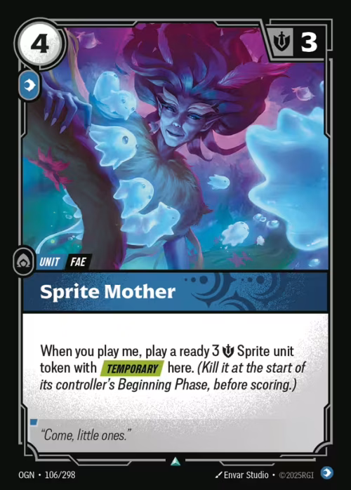 Sprite Mother - Origins Riftbound spoiler