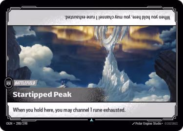 Startipped Peak - Origins Riftbound spoiler