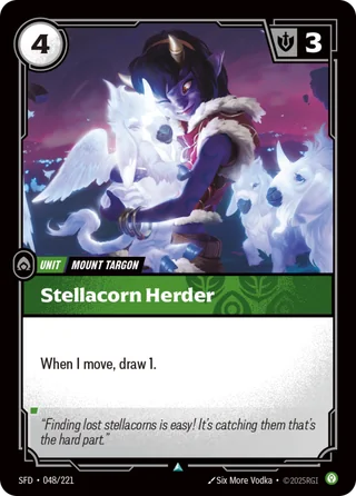 Stellacorn Herder - Spiritforged Riftbound spoiler