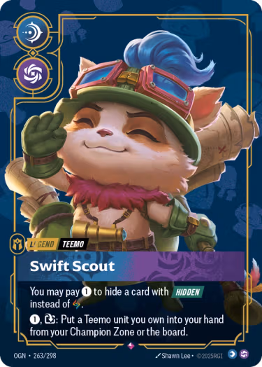 Swift Scout - Origins Riftbound spoiler