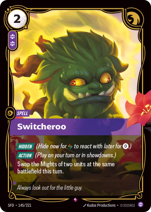 Switcheroo - Spiritforged Riftbound spoiler