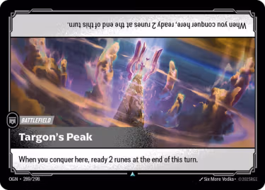 Targon's Peak - Origins Riftbound spoiler