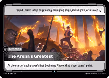 The Arena's Greatest - Origins Riftbound spoiler
