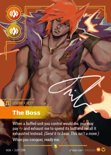 The Boss 2 - Origins Riftbound spoiler