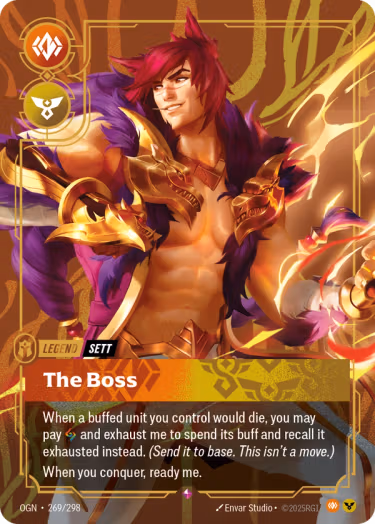 The Boss - Origins Riftbound spoiler