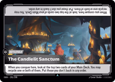 The Candlelit Sanctum - Origins Riftbound spoiler