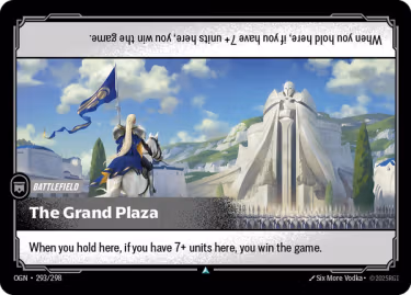 The Grand Plaza - Origins Riftbound spoiler