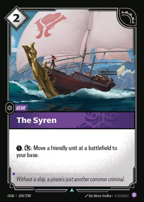 The Syren - Origins Riftbound spoiler