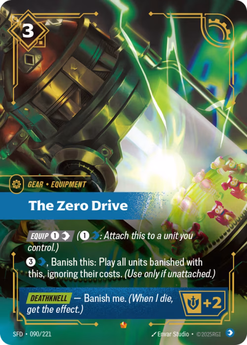 The Zero Drive - Spiritforged Riftbound spoiler