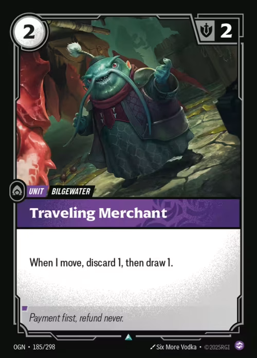 Traveling Merchant - Origins Riftbound spoiler