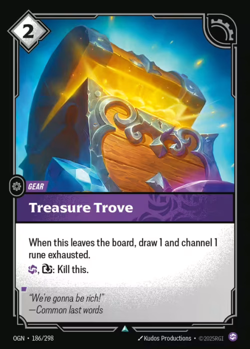 Treasure Trove - Origins Riftbound spoiler