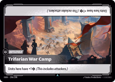 Trifarian War Camp - Origins Riftbound spoiler
