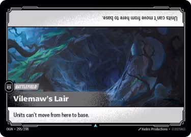 Vilemaw's Lair - Origins Riftbound spoiler