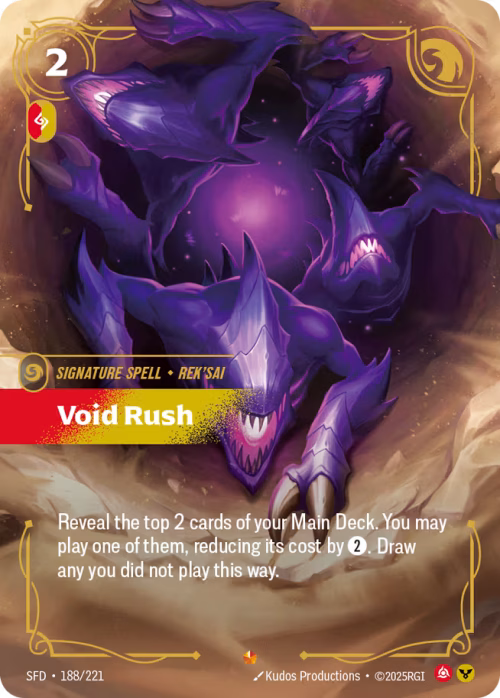 Void Rush - Spiritforged Riftbound spoiler