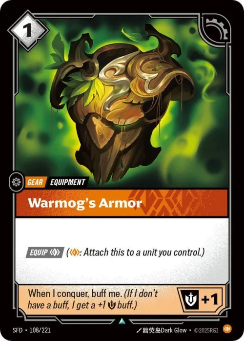 Warmog's Armor - Spiritforged Riftbound spoiler