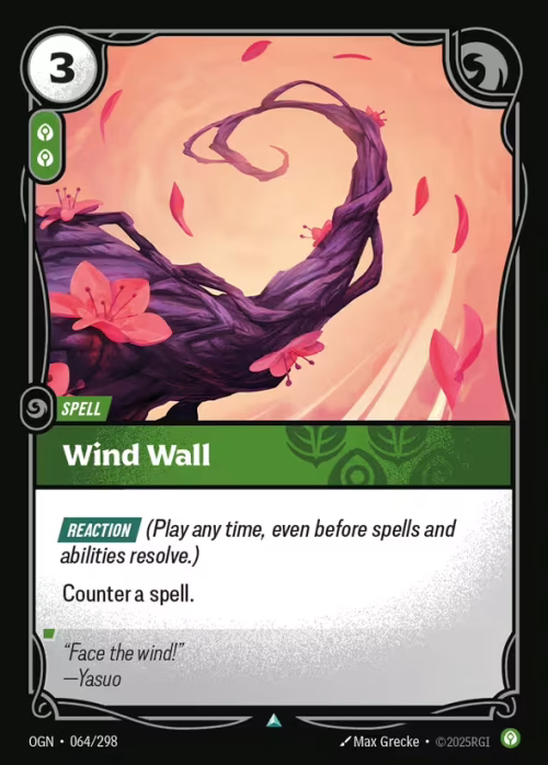 Wind Wall - Origins Riftbound spoiler