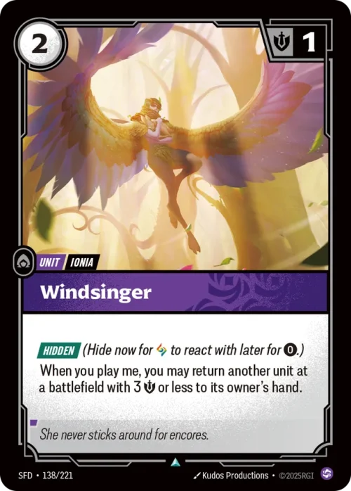 Windsinger - Spiritforged Riftbound spoiler