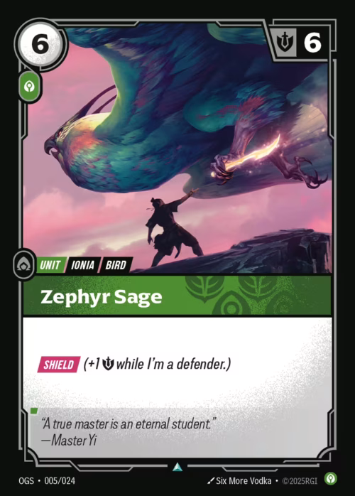 Zephyr Sage - Proving Grounds Riftbound spoiler